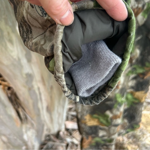 Vintage WALLS Insulated Camo Coveralls Men’s size L Short REALTREE Pattern - Picture 5 of 8